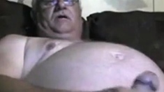 Grandpa Cums: Amateur Daddy Masturbates on Cam