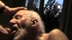 old grandpapa sucking